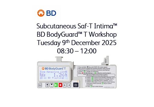 Subcutaneous Saf-T Intima™ BD BodyGuard™ T Workshop, 9 December | Event in Bridgend, Mid Glamorgan | AllEvents