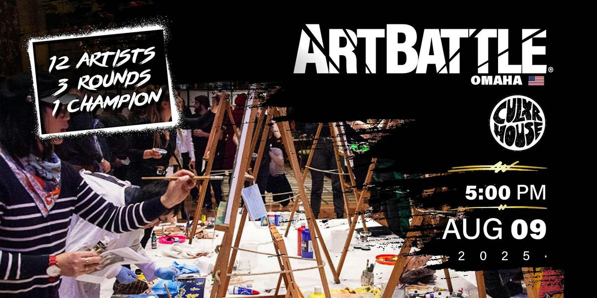 Art Battle Omaha - August 9, 2025, 9 August | Event in Omaha | AllEvents