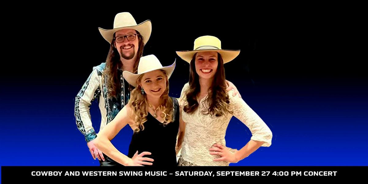 Western Swing Concert with Kristyn Harris Trio, 27 September | Event in Winnsboro | AllEvents