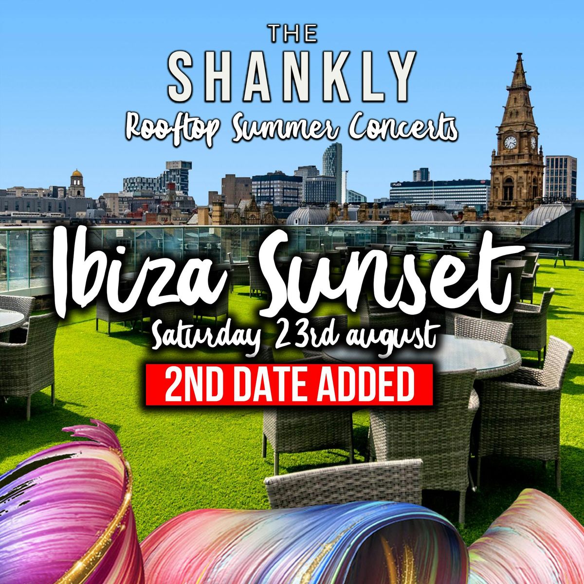 Ibiza Sunset - The Shankly Rooftop Summer Party, 23 August | Event in Liverpool | AllEvents