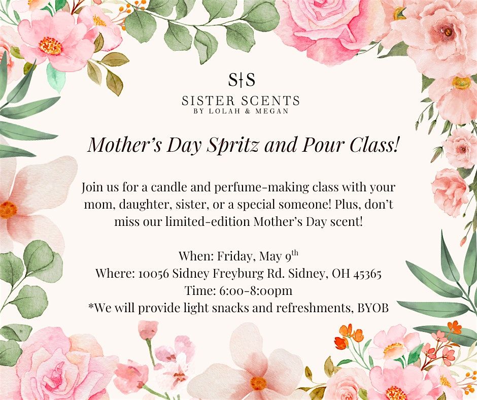 Mother's Day Sip and Pour, 9 May | Event in Sidney | AllEvents