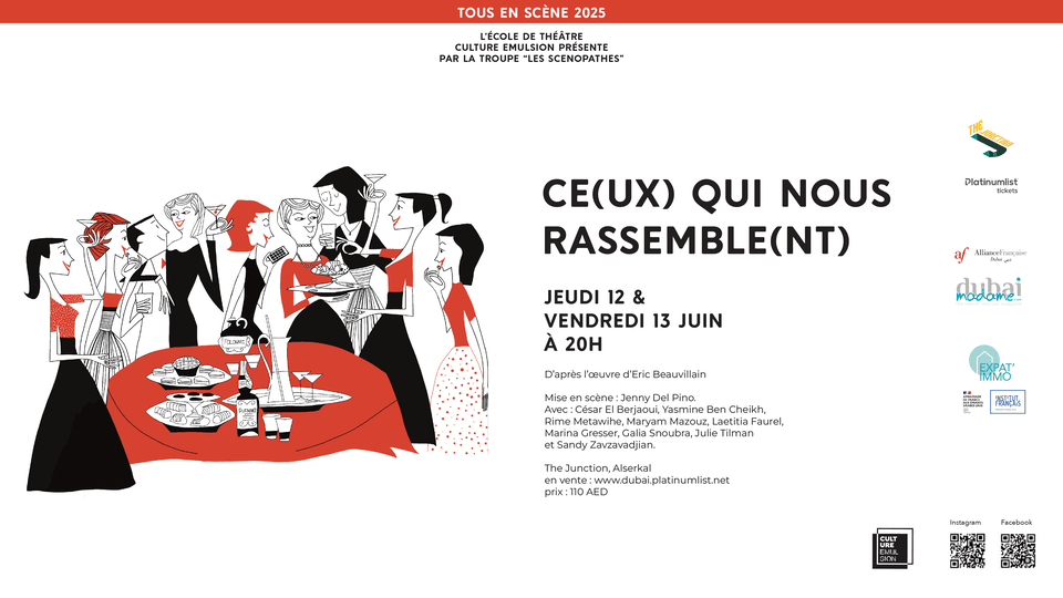 Ce(ux) qui nous rassemble(nt) at The Junction in Dubai, 13 June | Event in Dubai | AllEvents