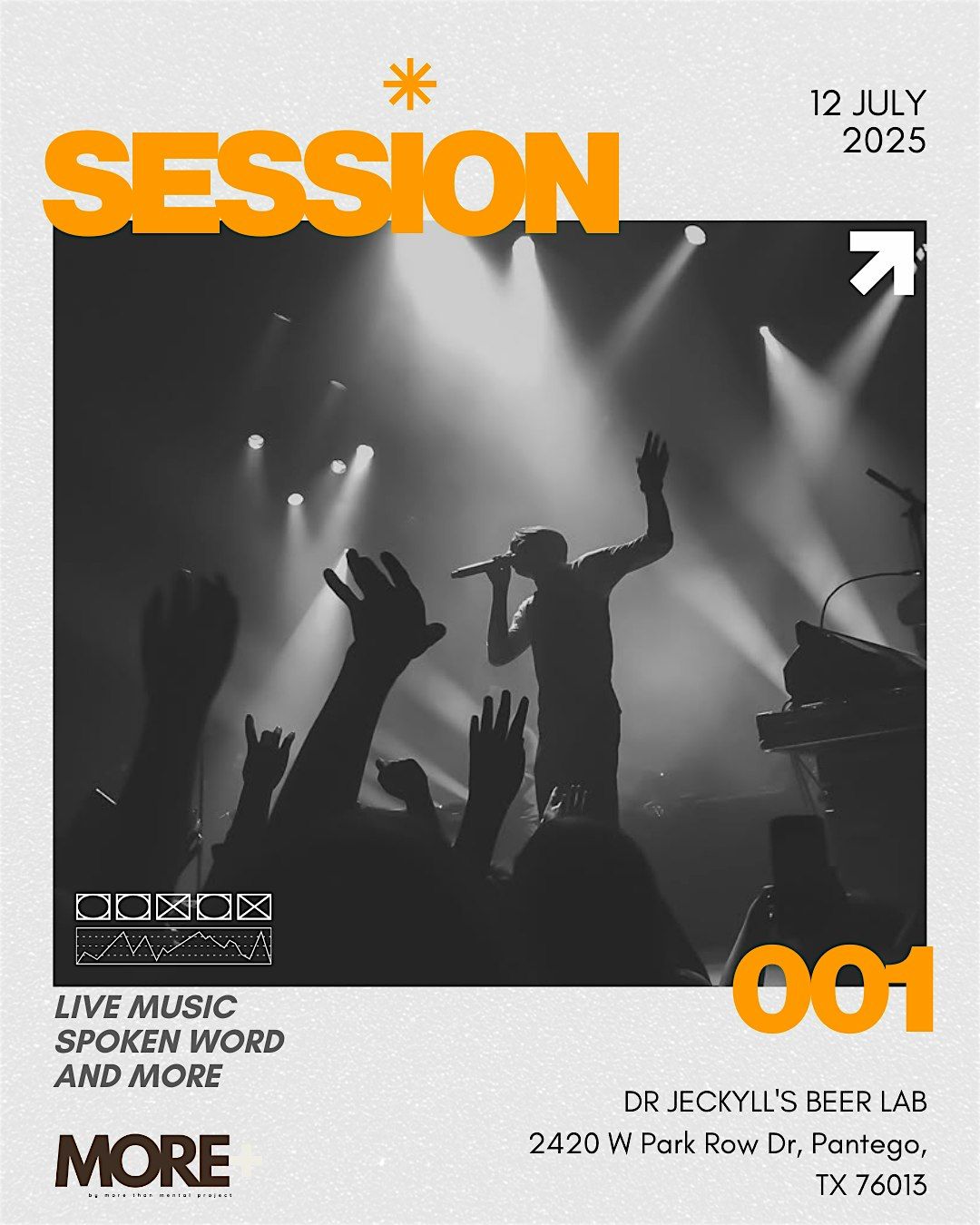 Sessions 001, 12 July | Event in Pantego | AllEvents
