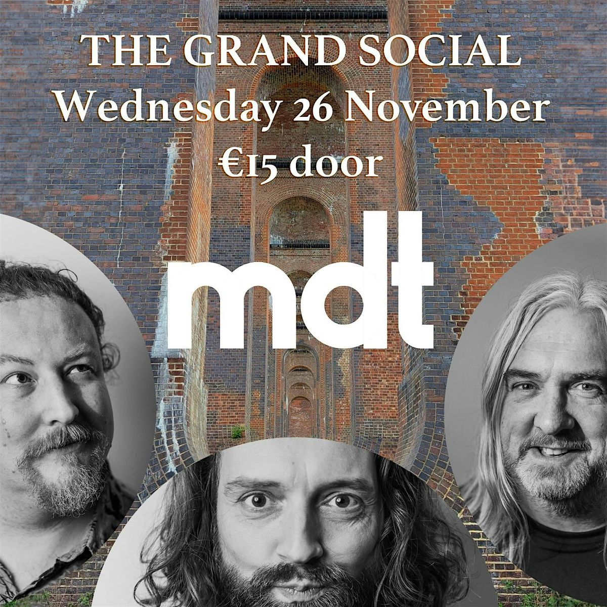 Motorcycle Display Team (MDT) Live at The Grand Social, 26 November | Event in Dublin 1 | AllEvents