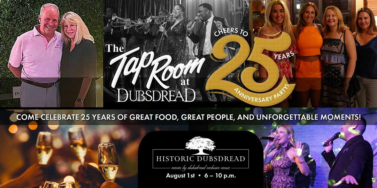 Cheers to 25 Years of The Tap Room at Dubsdread – Anniversary Party, 1 August | Event in Orlando | AllEvents