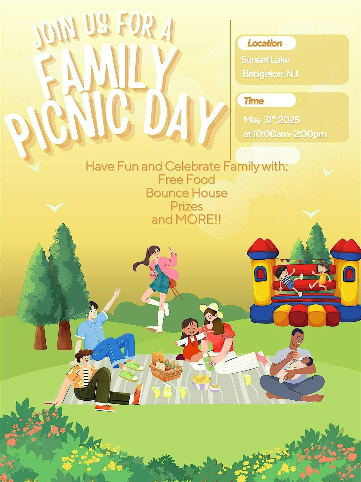 NJ4S x Gateway Wellness Center Family Picnic, 31 May | Event in Bridgeton | AllEvents