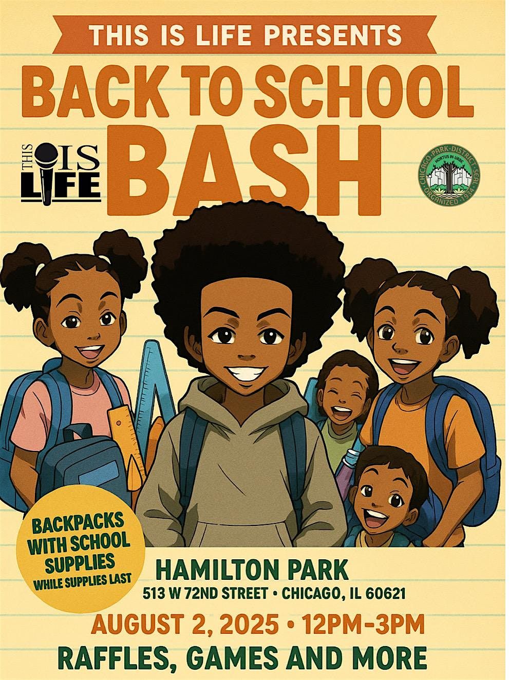 This is Life Back to School, 2 August | Event in Chicago | AllEvents
