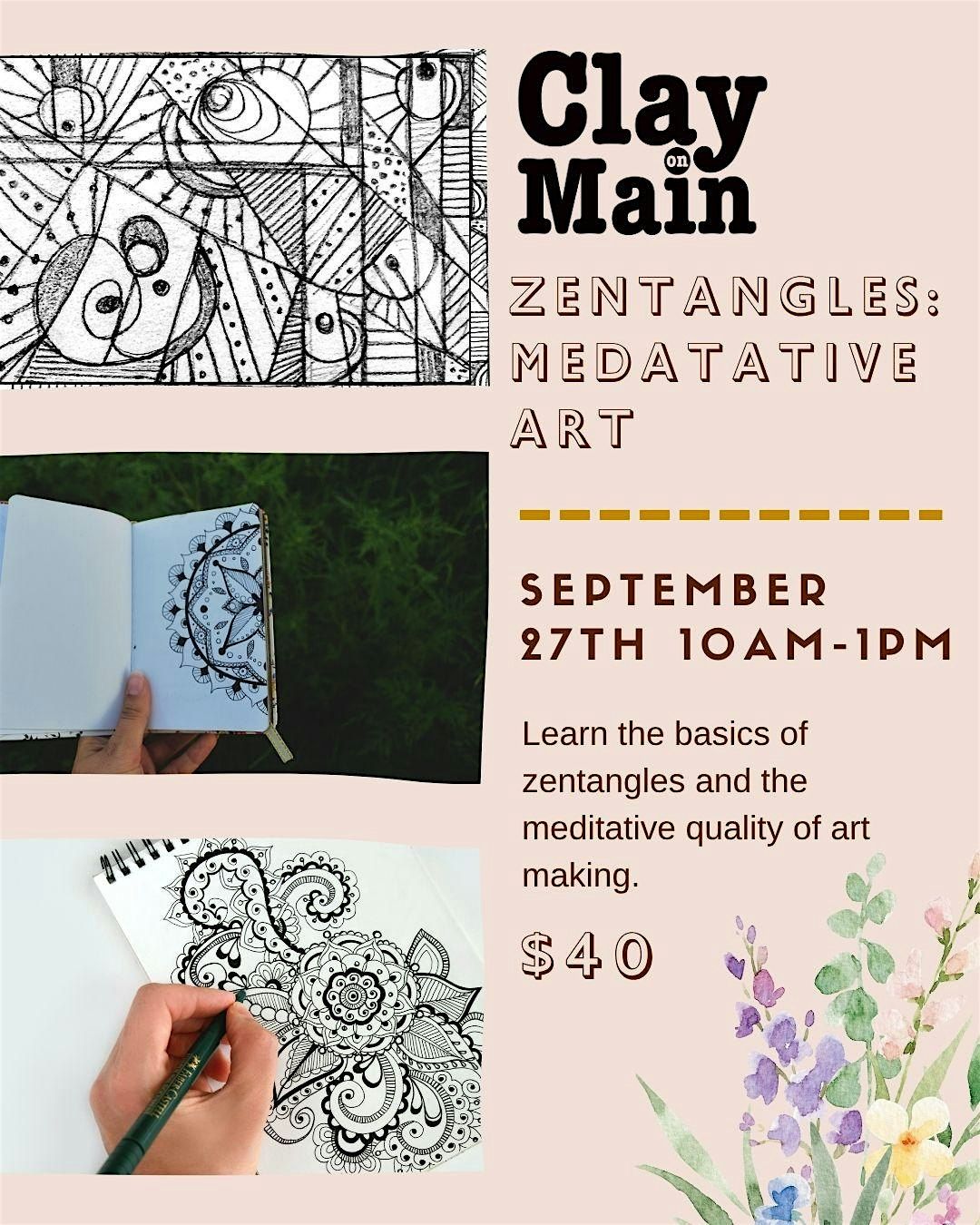 Zentangle: Meditative Art, 27 September | Event in Oley | AllEvents