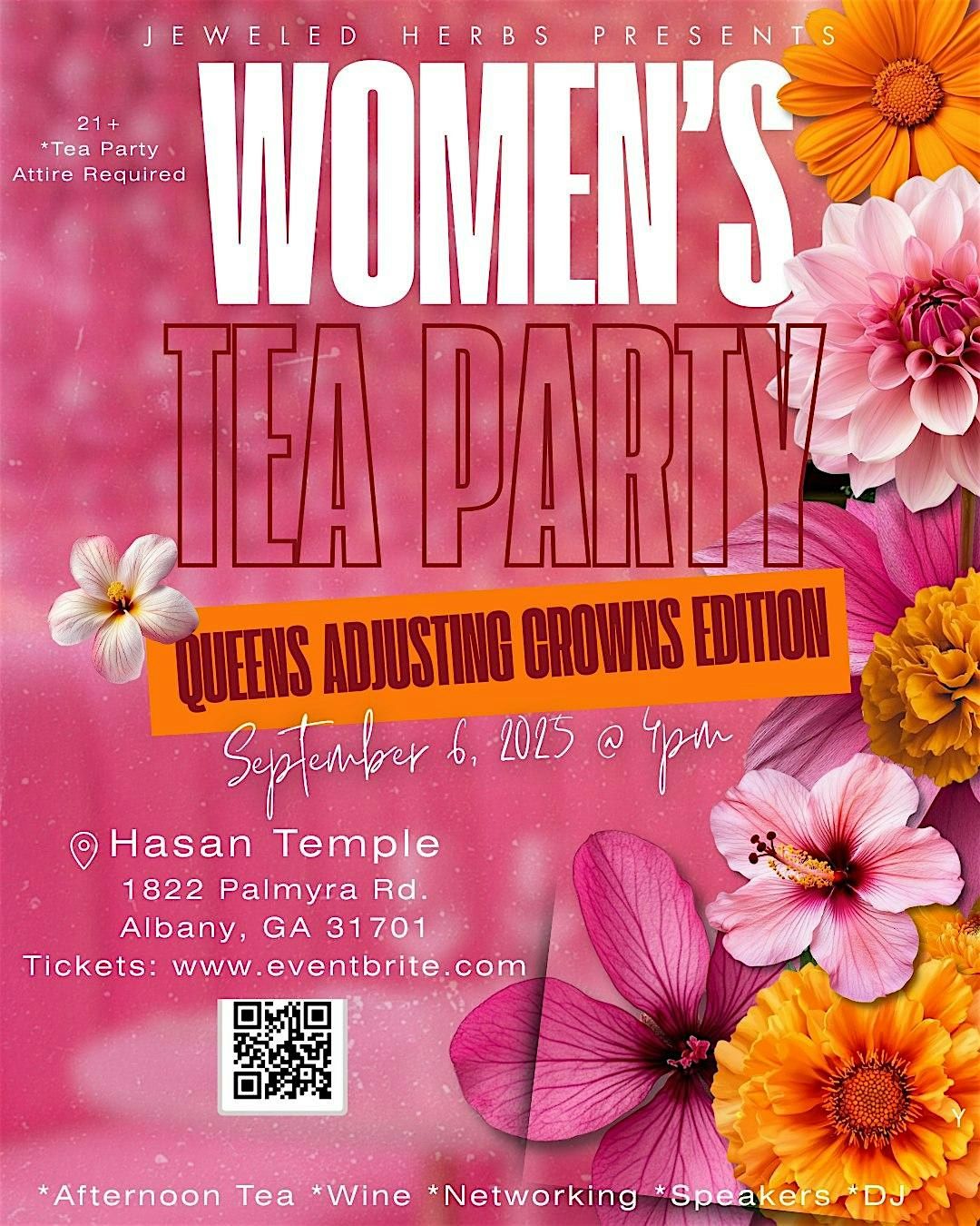 Women's Tea Party (Queens Adjusting Crowns), 6 September | Event in Albany | AllEvents