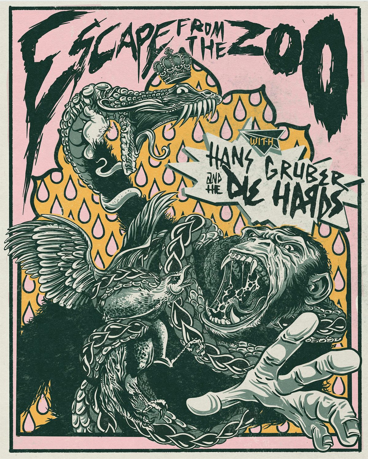 Escape From the Zoo w/ Hans Gruber & the Die Hards | Event in Winchester | AllEvents