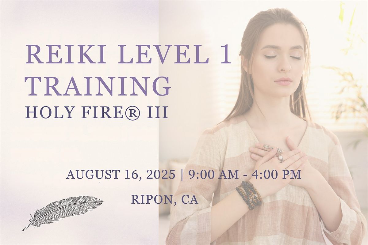 Reiki Level I Class, 16 August | Event in Ripon | AllEvents