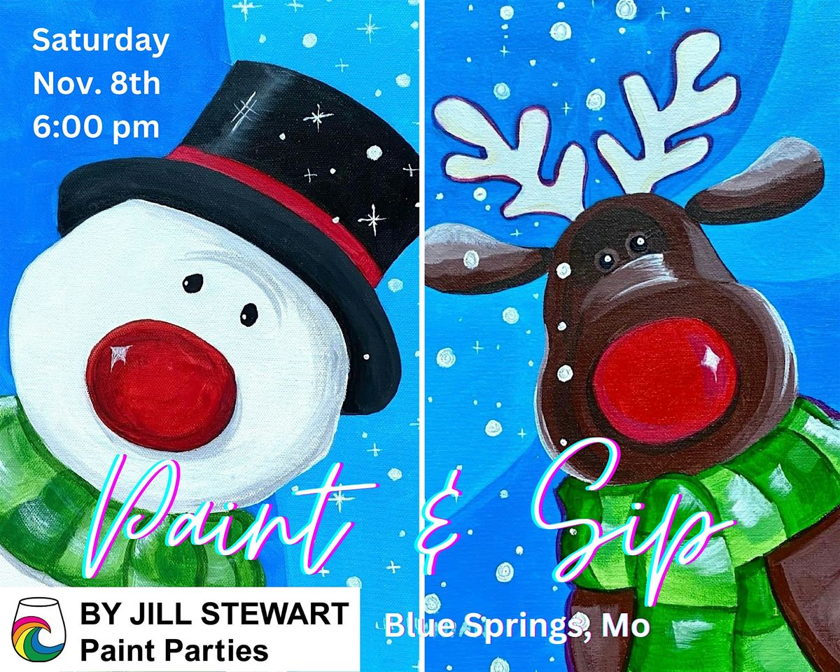 Frosty and Rudolph Paint Party, 8 November | Event in Blue Springs | AllEvents