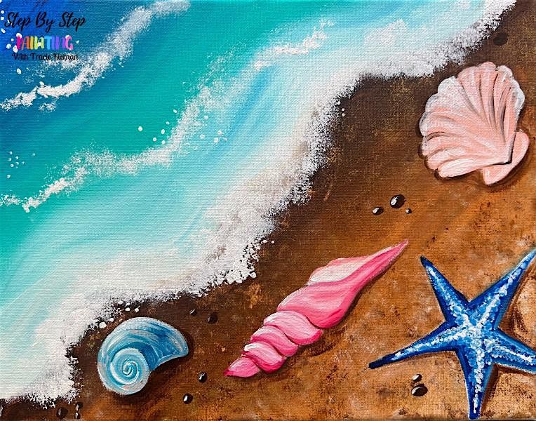 Seashore Mixed Media Workshop, 19 July | Event in Crab Orchard | AllEvents