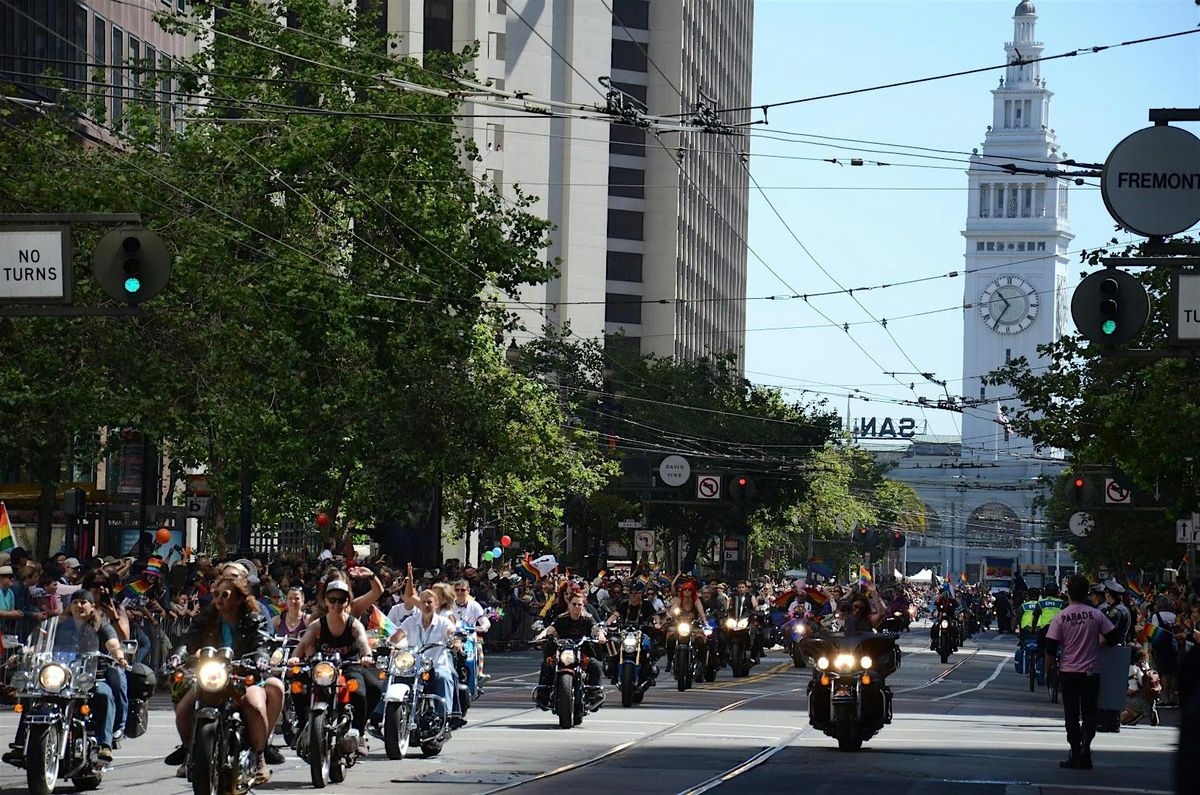 San Francisco Dykes on Bikes® Women's Motorcycle Contingent @ SF Pride 2025, 29 June | Event in San Francisco