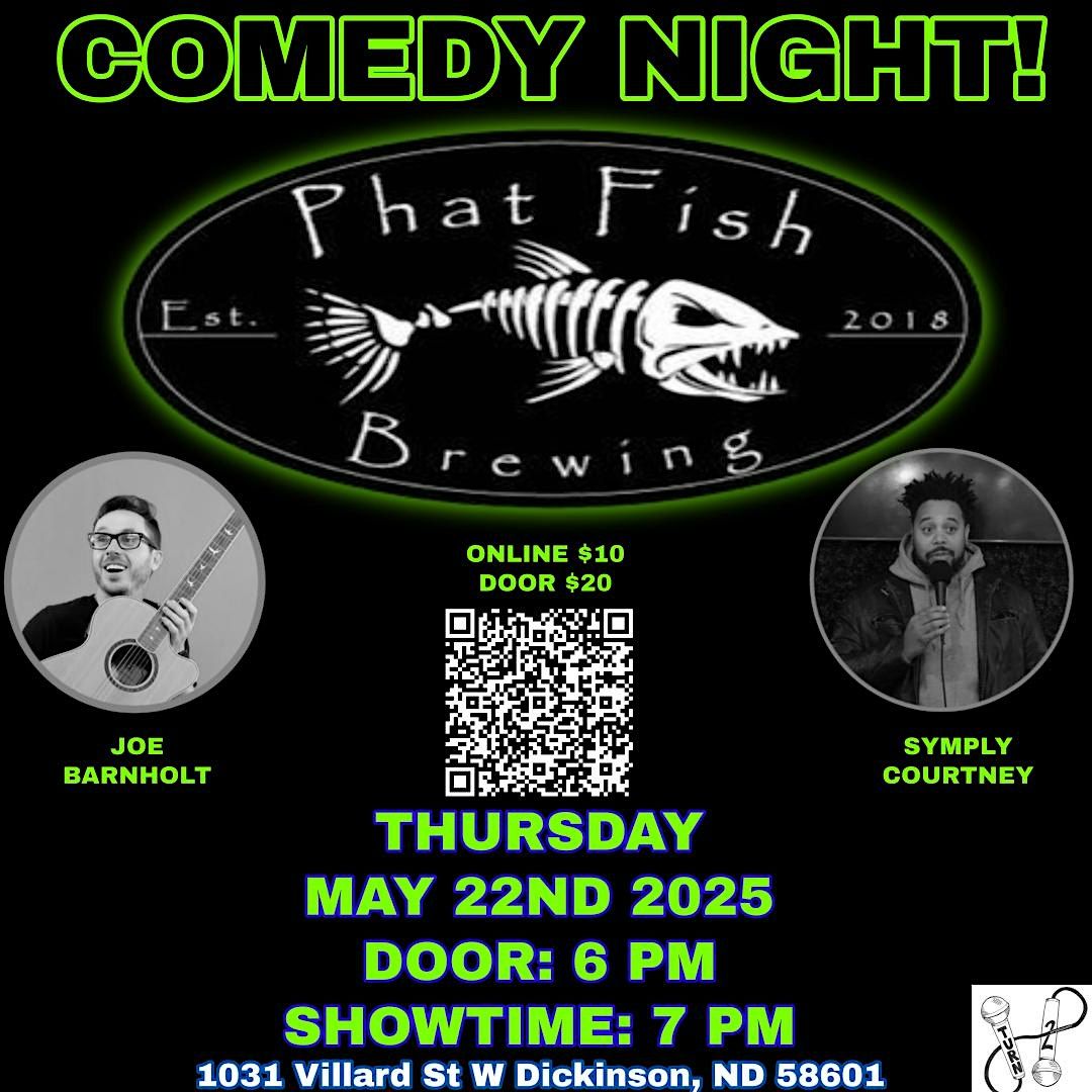 Phat Fish Comedy Night (Special event Teacher Night), 22 May | Event in Dickinson | AllEvents