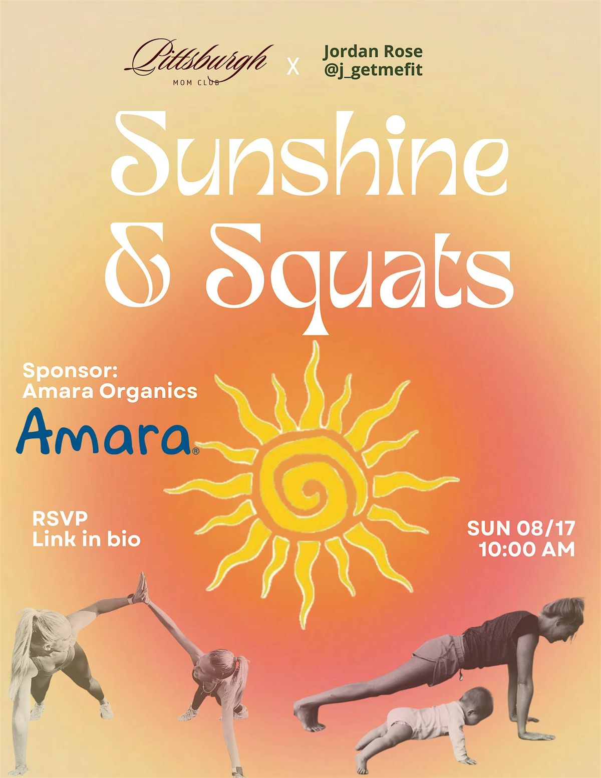 Sunshine & Squats, 17 August | Event in Pittsburgh | AllEvents