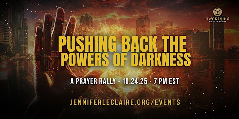 Prayer Rally: Pushing Back the Darkness, 24 October | Event in Davie | AllEvents