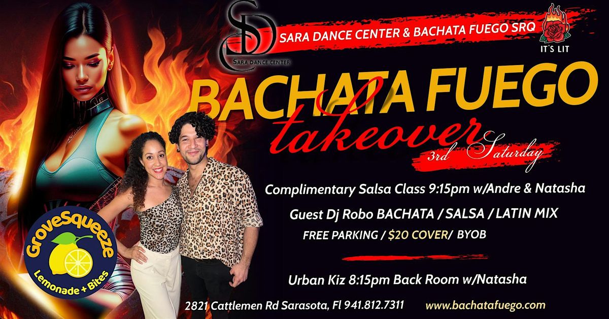 Bachata Fuego Takeover, 19 July | Event in Sarasota | AllEvents