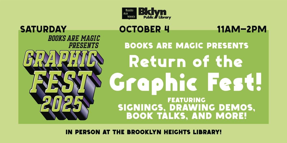 Offsite: Graphic Fest #4: Return of the Graphic Fest | Event in Brooklyn | AllEvents