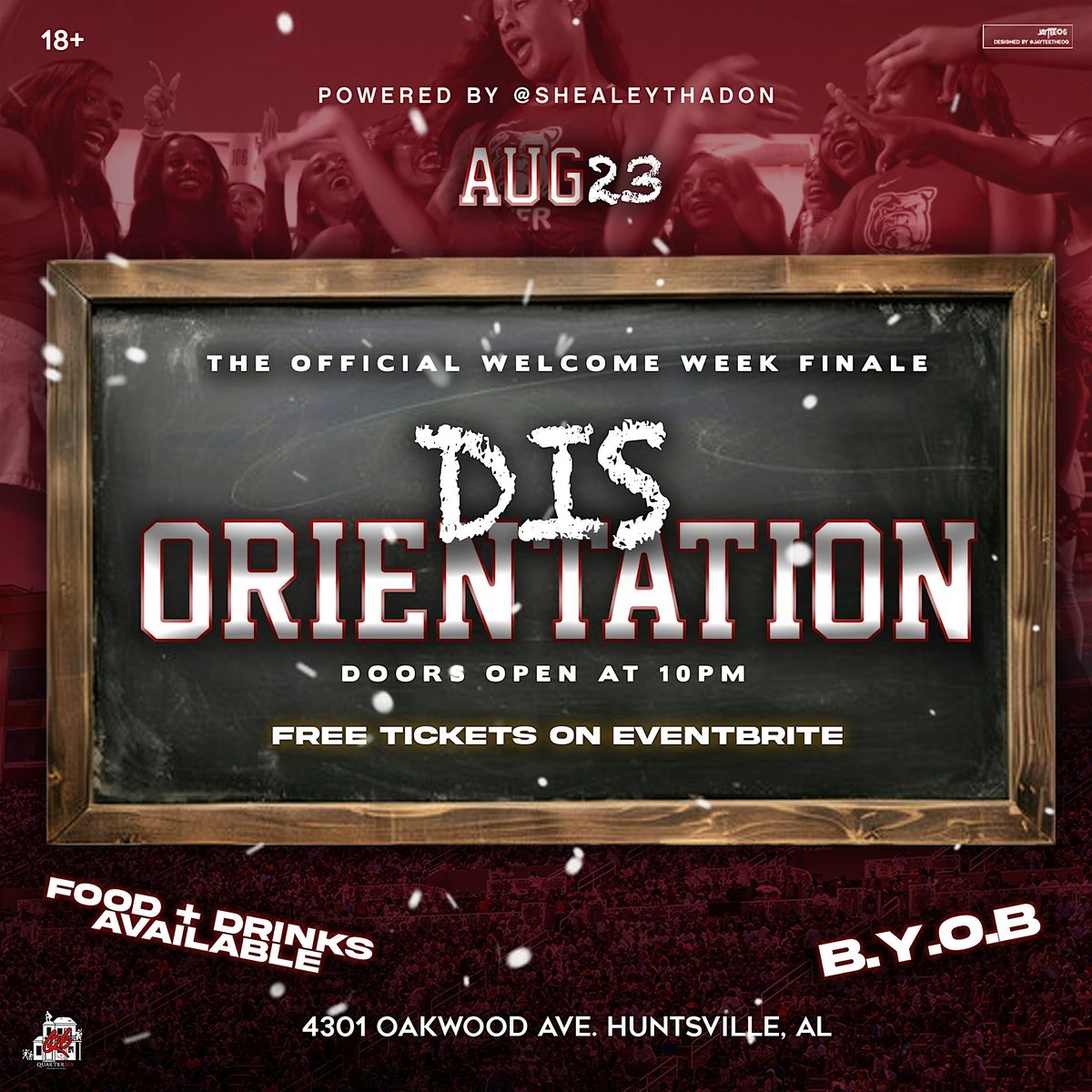 DisOrientation - White Lies Edition, 23 August | Event in Huntsville | AllEvents