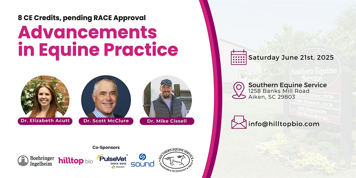 Southern Equine Contintuing Education Event, 21 June | Event in Aiken | AllEvents