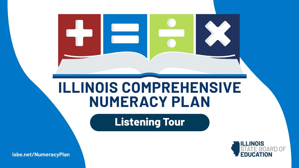 Illinois Comprehensive Numeracy Plan Listening Tour - Champaign, 5 November | Event in Champaign | AllEvents