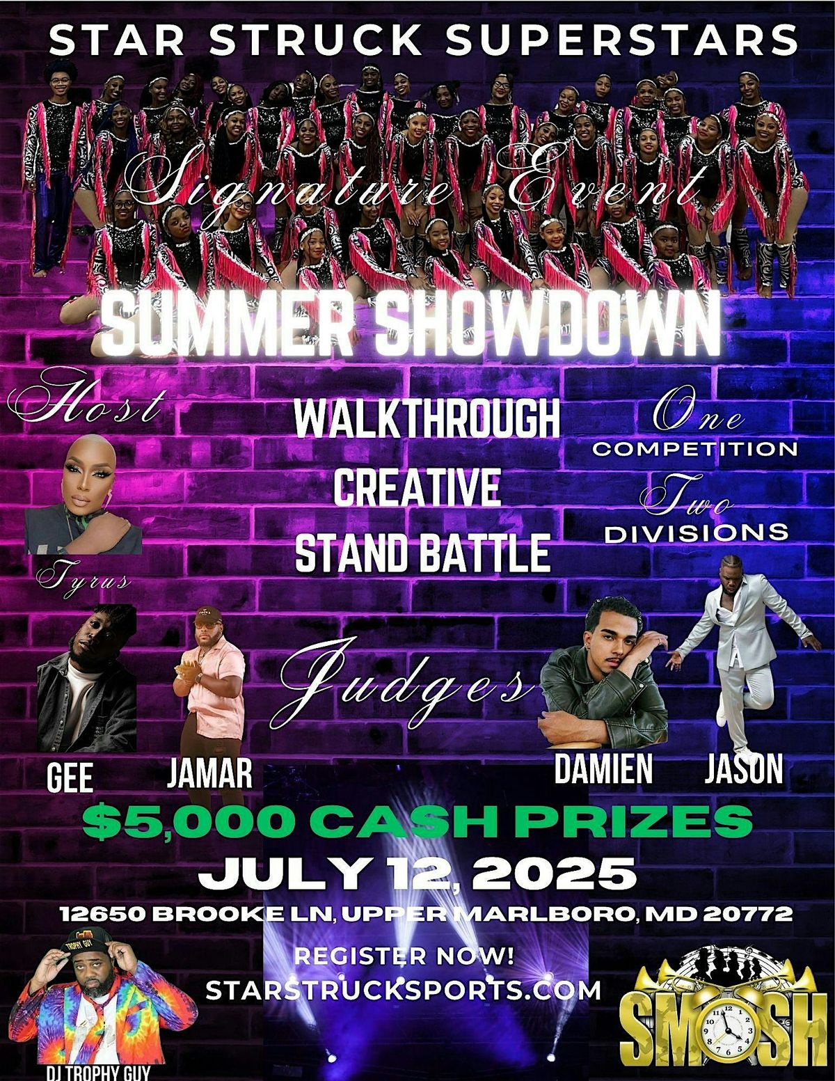Star Struck Superstars 4th Annual Summer Show Down, 12 July | Event in Upper Marlboro | AllEvents
