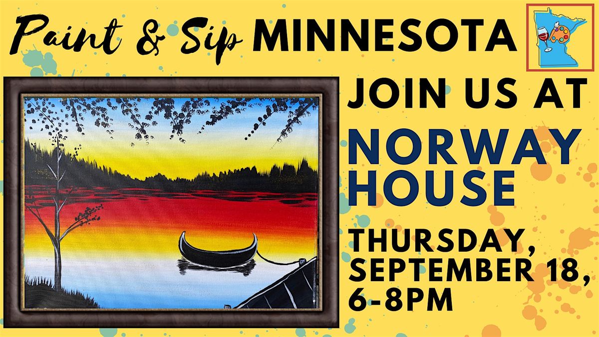 September 18 Paint & Sip at Norway House, 18 September | Event in Minneapolis | AllEvents