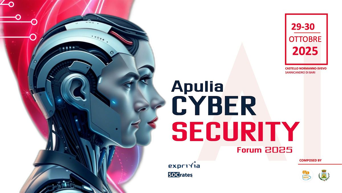 Apulia Cybersecurity - 6° Edition, 29 October | Event in Sannicandro di Bari | AllEvents