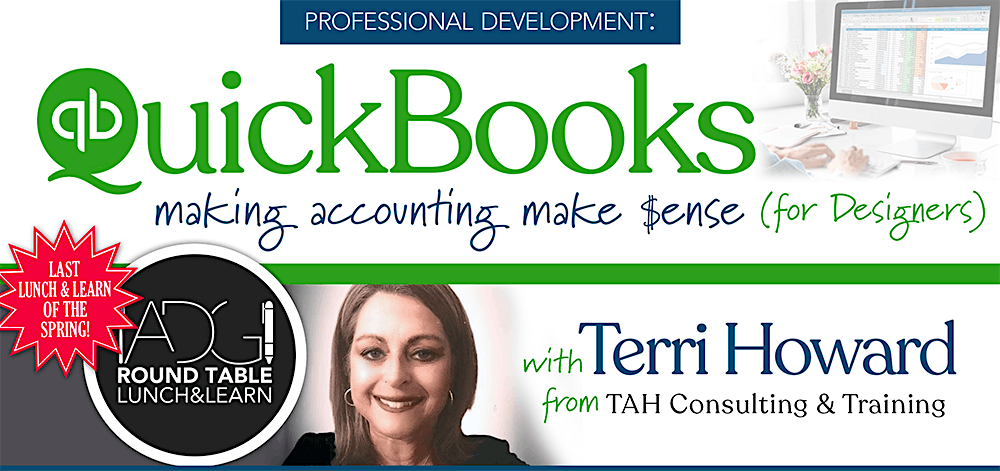 ADG Lunch n Learn: QuickBooks: Making Accounting Make $ense (for Designers), 28 May | Event in Norcross | AllEvents