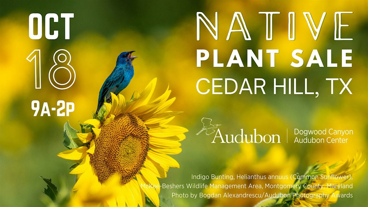 Fall Native Plant Sale, 18 October | Event in Cedar Hill | AllEvents