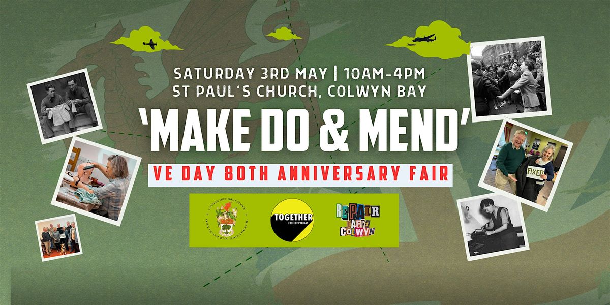 Make Do and Mend – VE Day 80th Anniversary Celebration, 3 May | Event in Conwy | AllEvents