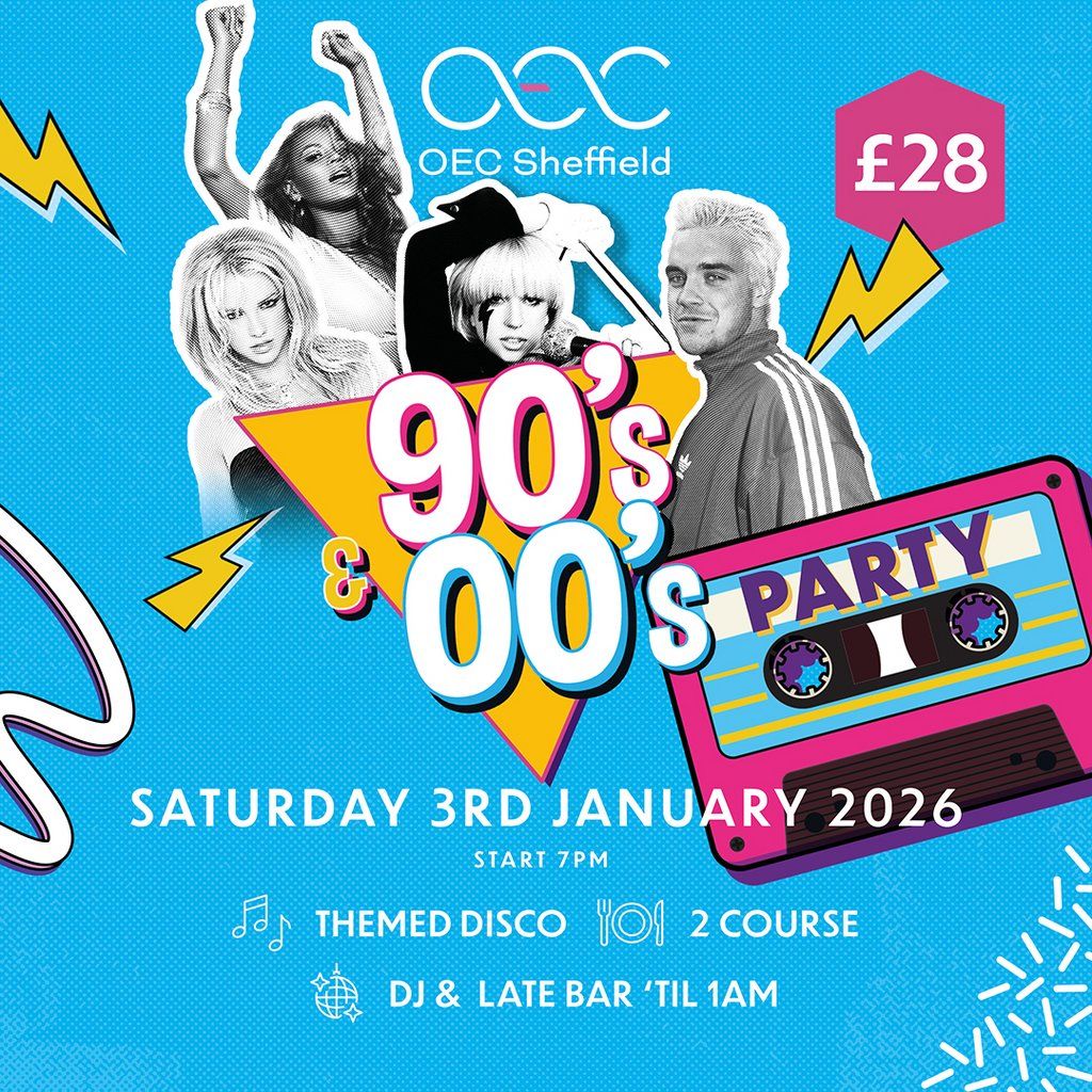 90's & 00's Party!, 3 January | Event in Sheffield | AllEvents