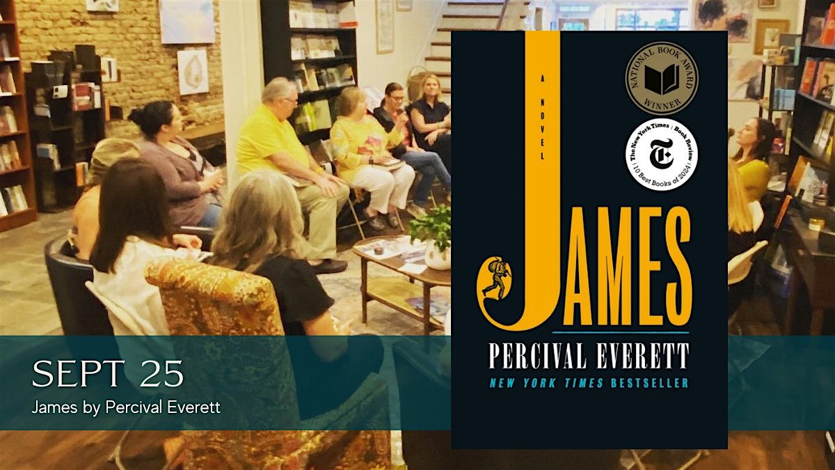 Book Discussion - James by Percival Everett, 25 September | Event in Dothan | AllEvents