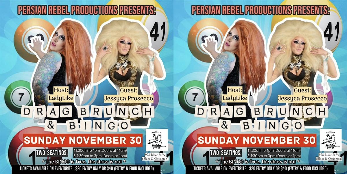 Drag Brunch and BINGO, 30 November | Event in Toronto | AllEvents