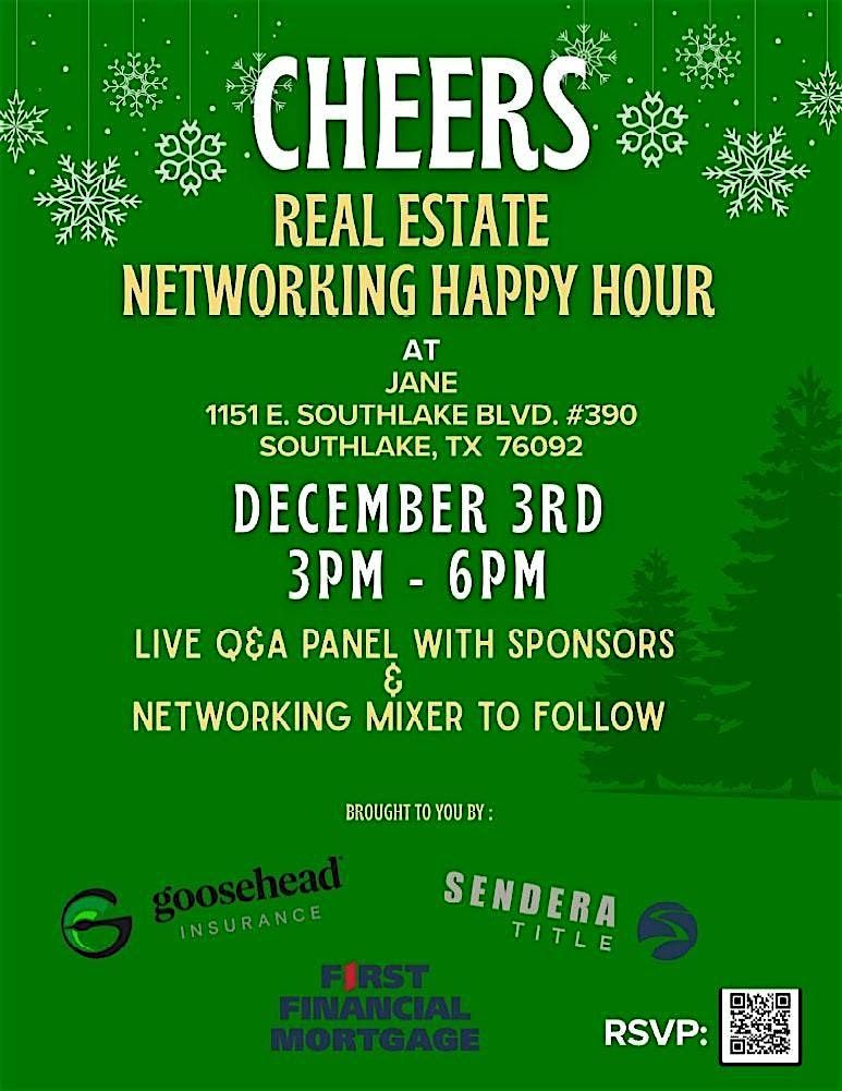 Real Estate Networking Happy Hour, 3 December | Event in Southlake | AllEvents