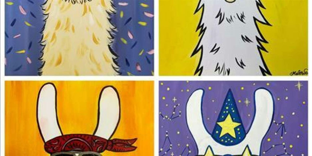Party Llama Painting Fun - Paint and Sip by Classpop!™, 31 May | Event in Austin | AllEvents