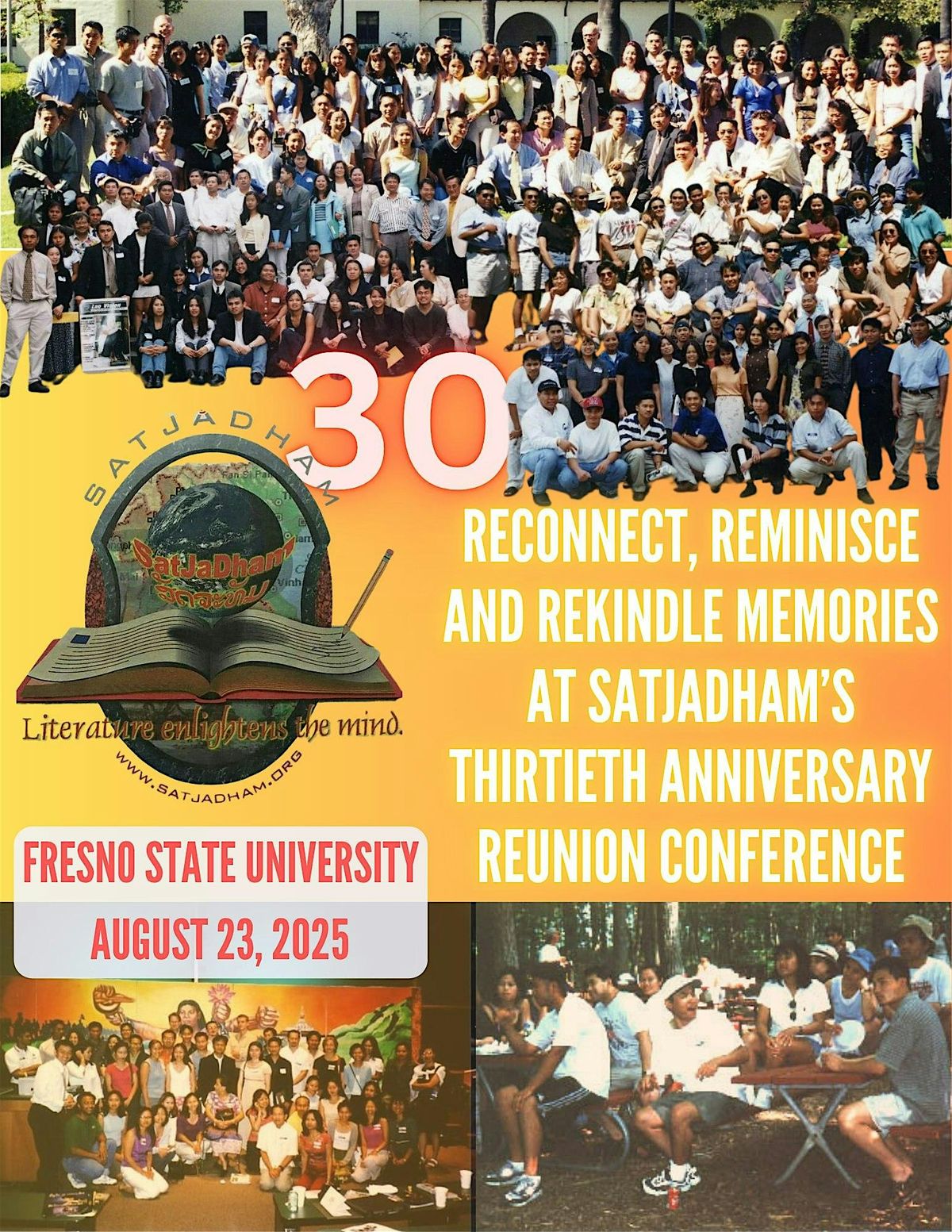 SatJaDham 30th Anniversary Reunion Conference, 23 August | Event in Fresno | AllEvents