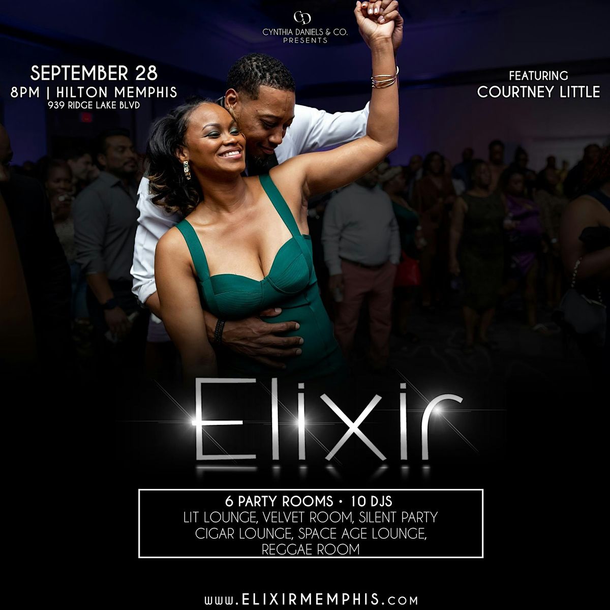 Elixir Ultimate Cocktail Party, 27 September | Event in Memphis | AllEvents
