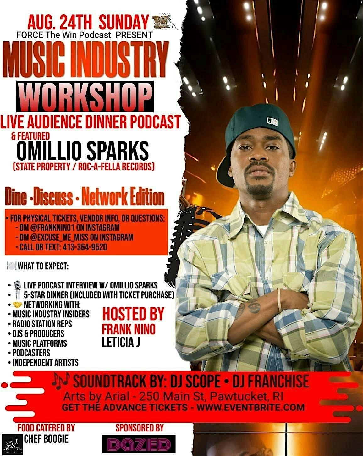Force The Win Music Industry WorkShop, 24 August | Event in Pawtucket | AllEvents
