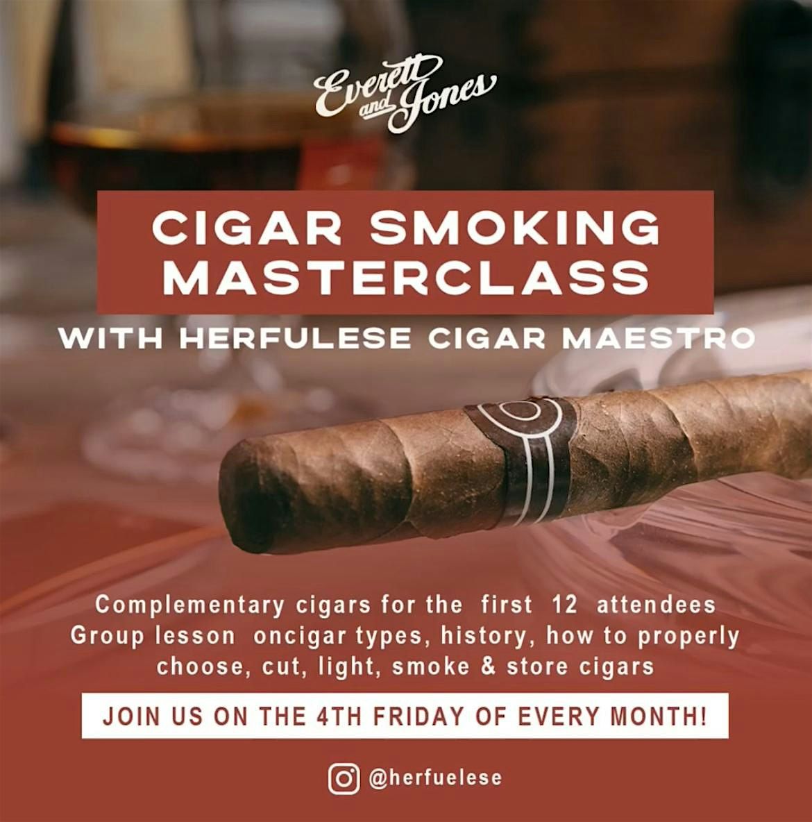 Summer Friday Vibes: Cigars & Culture Masterclass at Q's Lounge, 25 July | Event in Oakland | AllEvents
