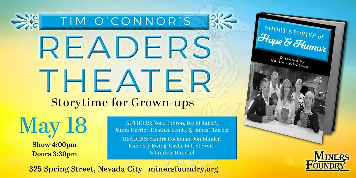 Readers Theater, 18 May | Event in Nevada City | AllEvents