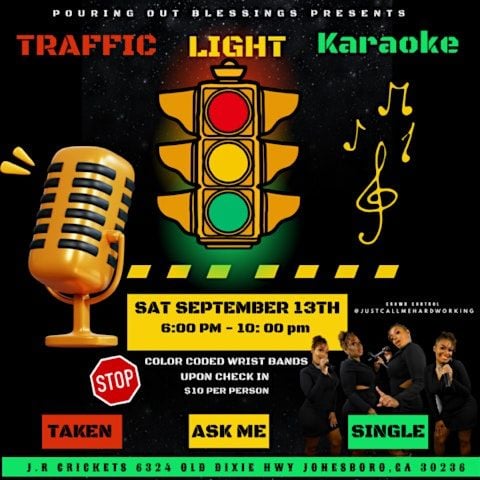 Traffic Light Karoke, 13 September | Event in Jonesboro | AllEvents