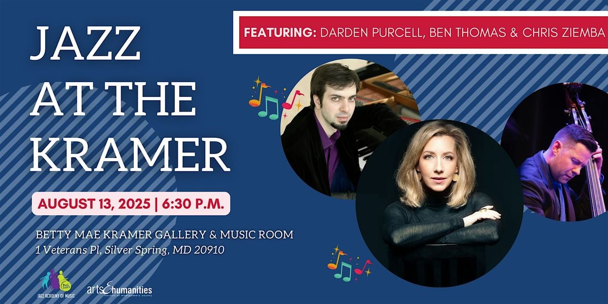 Second Wednesdays: Jazz at the Kramer, 13 August | Event in Silver Spring | AllEvents