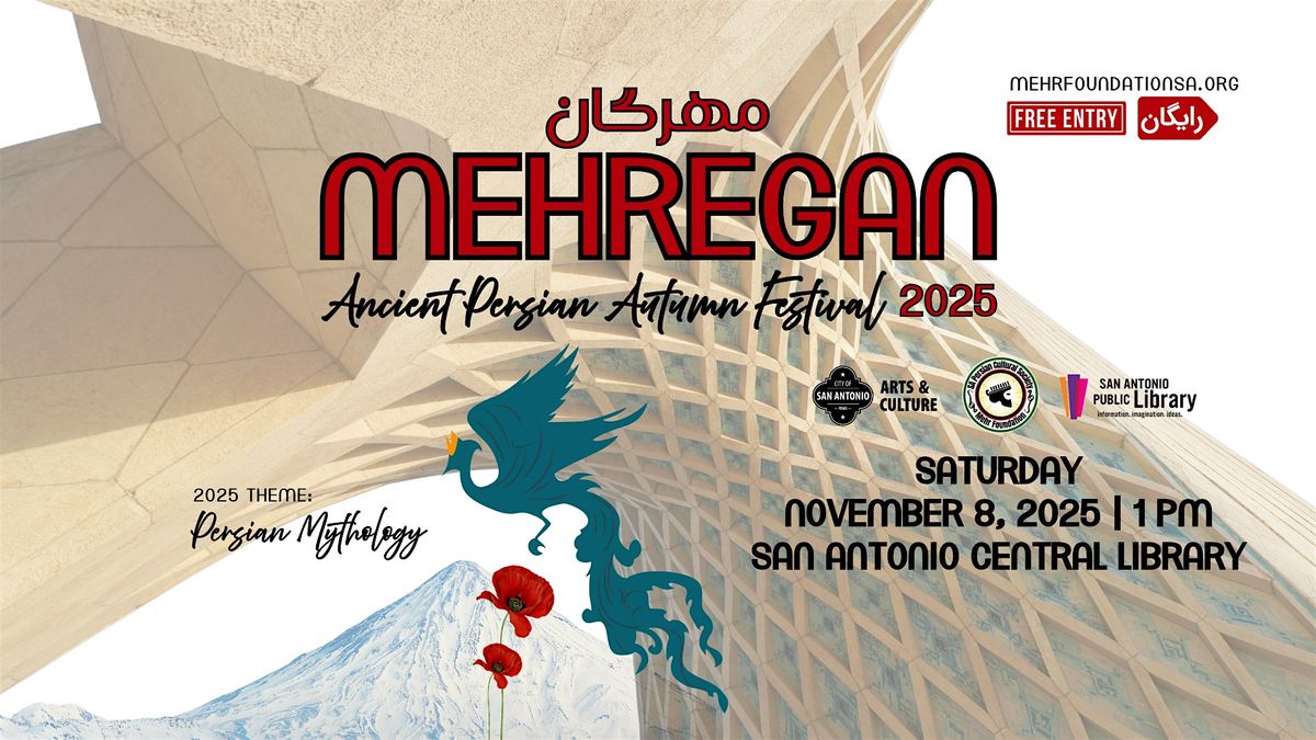 Mehregan 2025: Ancient Persian Autumn Festival, 8 November | Event in San Antonio | AllEvents