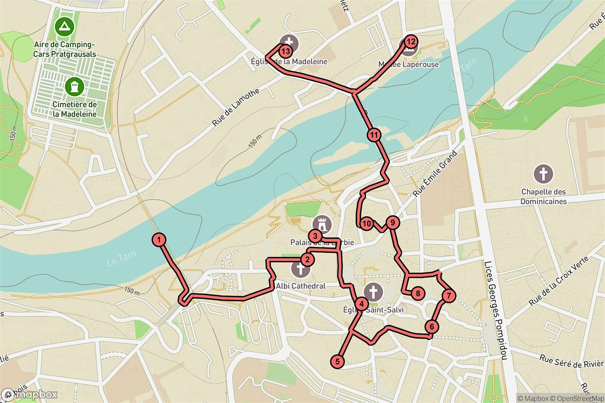 Albi Audio Tour: Echoes of Cathedrals, Palaces, and Crimson Legends | Event in Albi | AllEvents