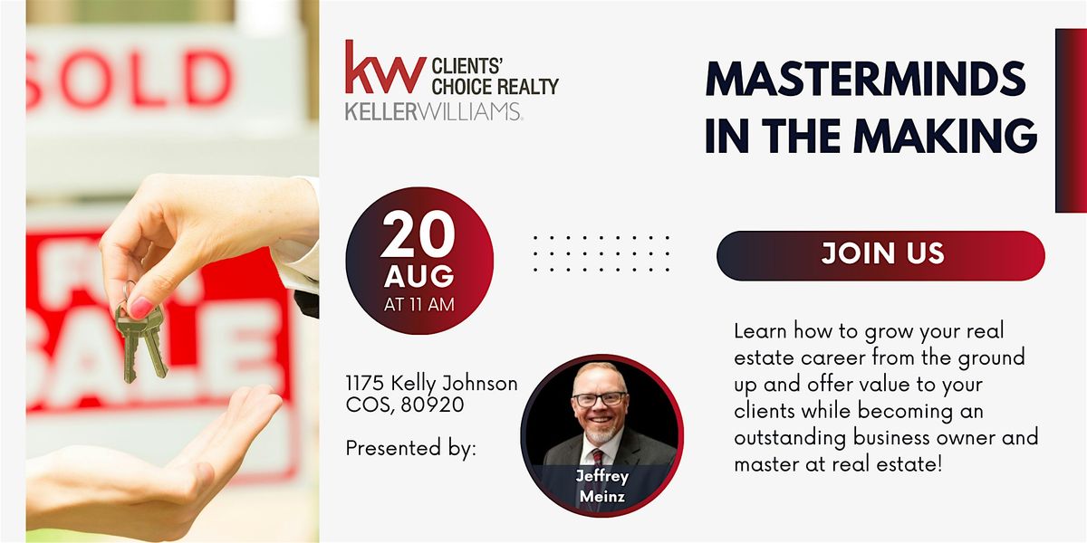Masterminds in the Making, 20 August | Event in Colorado Springs | AllEvents