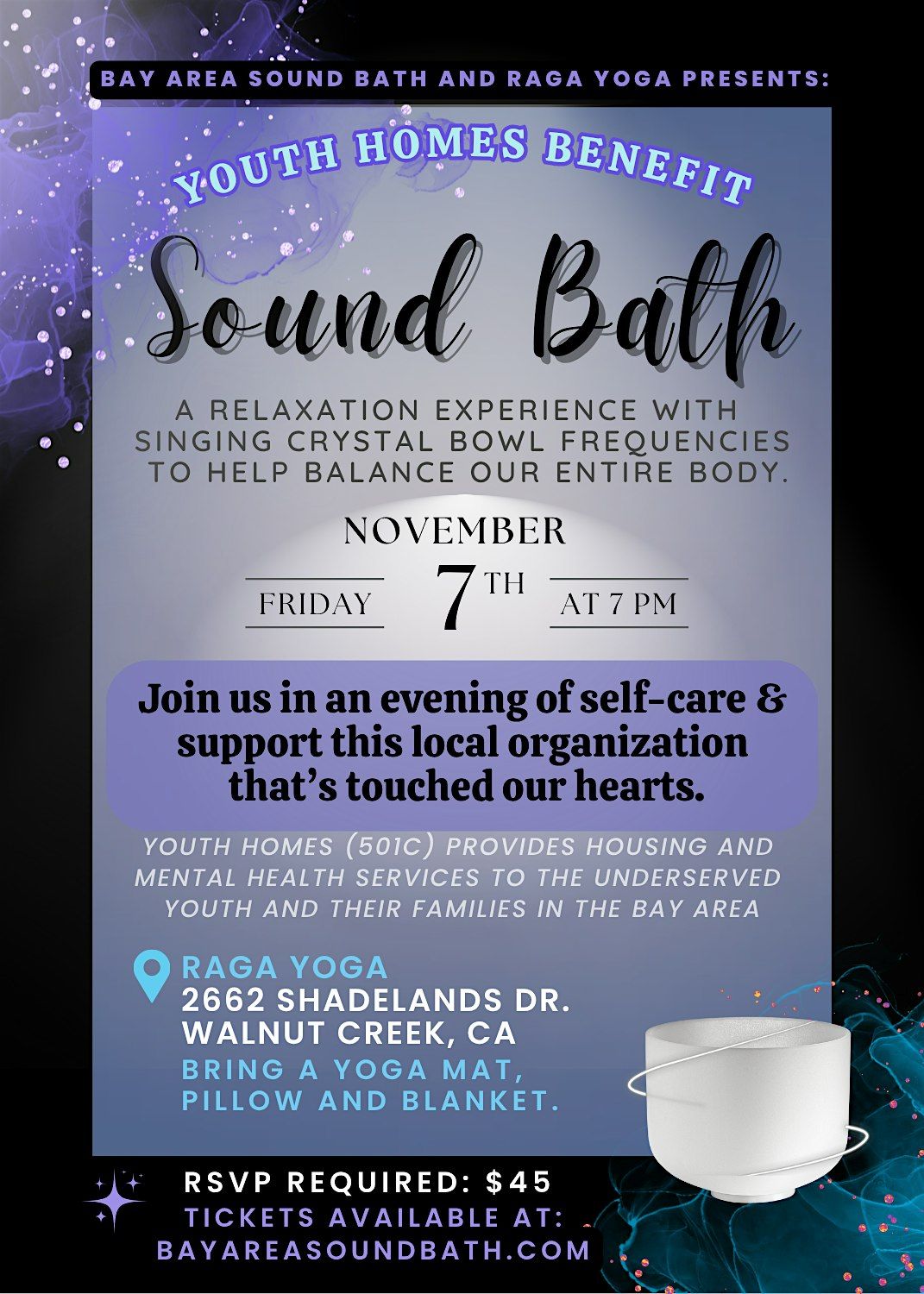 Candle-Lit Sound Bath with Hammock Option, 7 November | Event in Walnut Creek | AllEvents