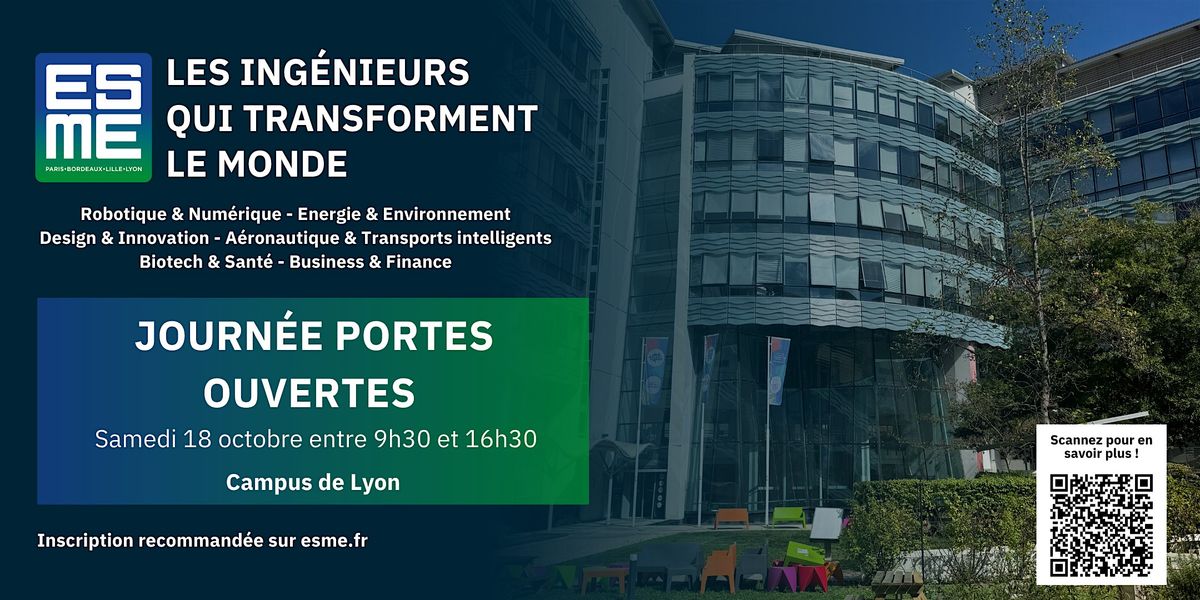 Journée Portes Ouvertes, 18 October | Event in Lyon | AllEvents