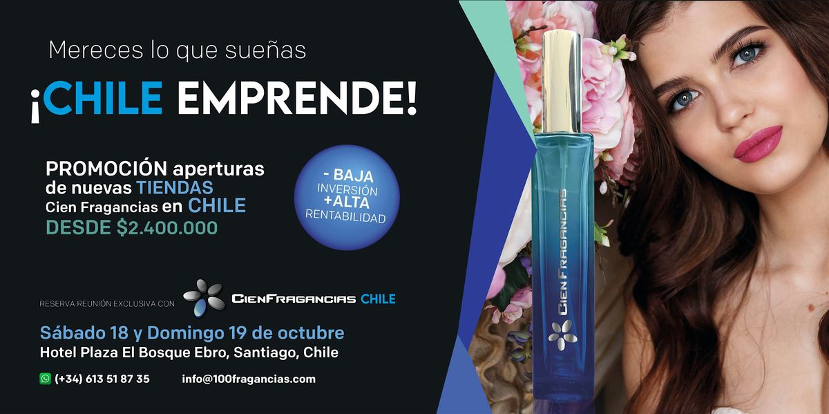 Reunión exclusiva con Cien Fragancias en Chile, 18 October | Event in Santiago | AllEvents